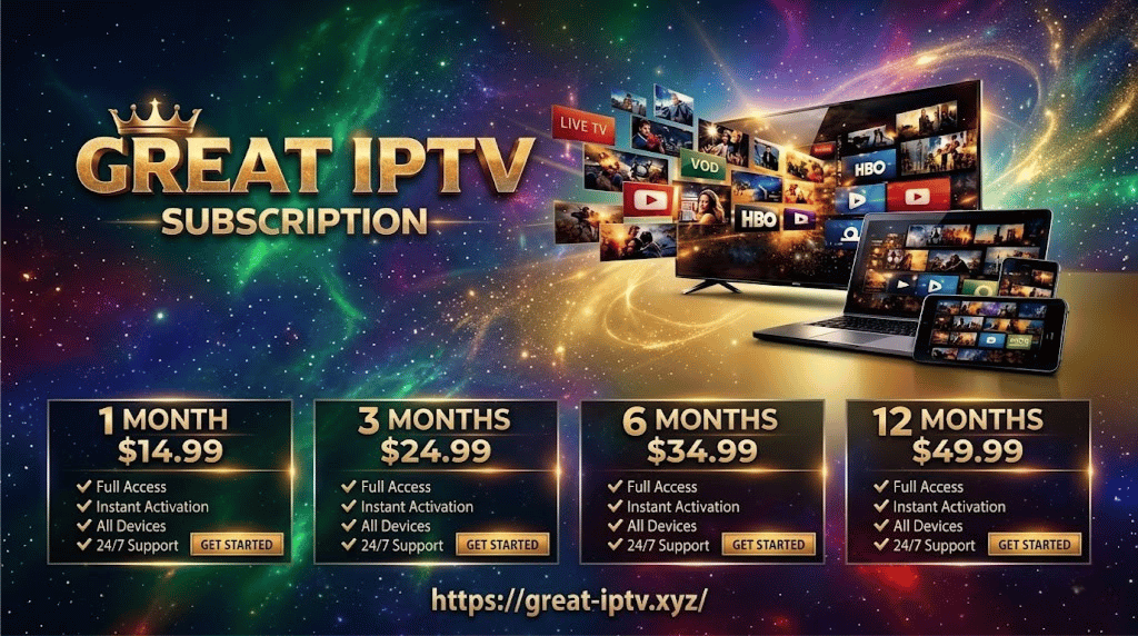 iptv subscription​