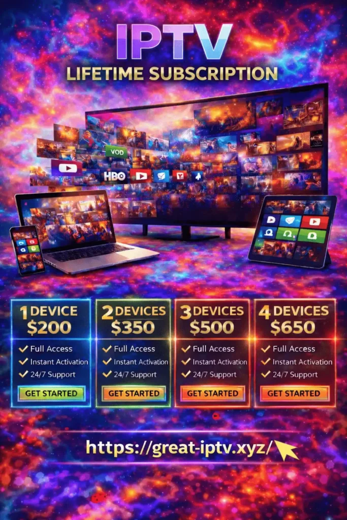 IPTV Lifetime Subscription